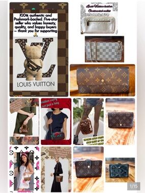 Louis Vuitton, authentic wallets bags reinvented ❤️carry a story not just a bag